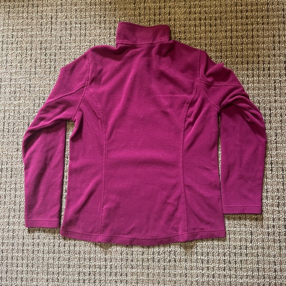 Lands’ End Quarter Zip Fleece - Picture 2 of 3